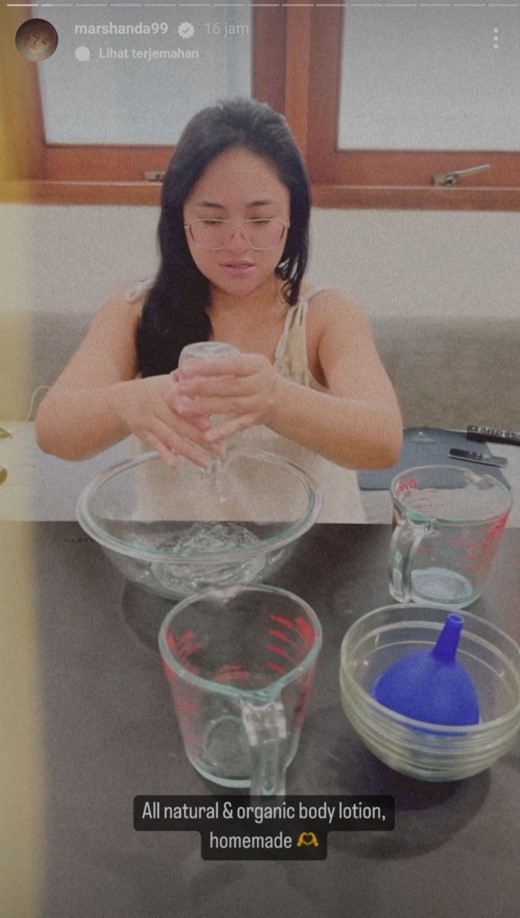 Marshanda rajin racik skincare Instagram Marshanda rajin racik skincare Instagram