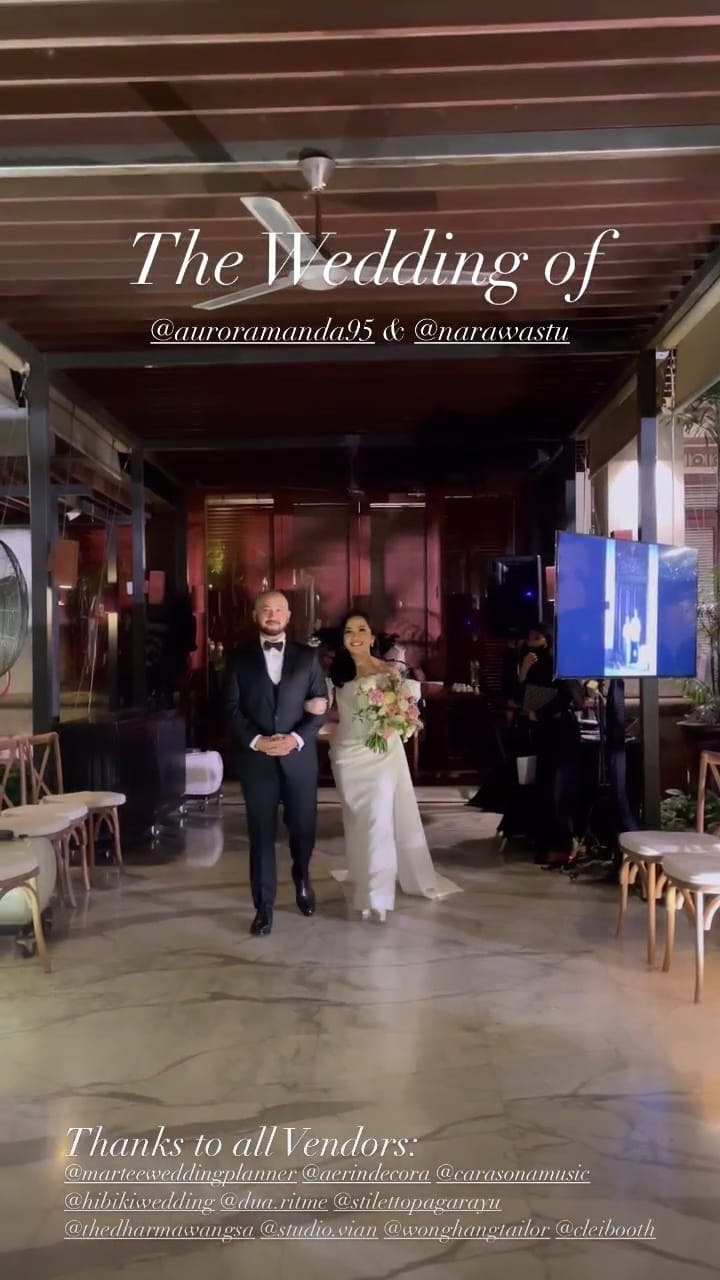 momen rachel amanda menikah © berbagai sumber