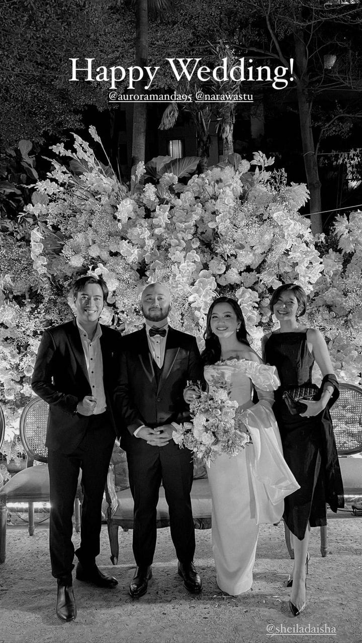 momen rachel amanda menikah © berbagai sumber