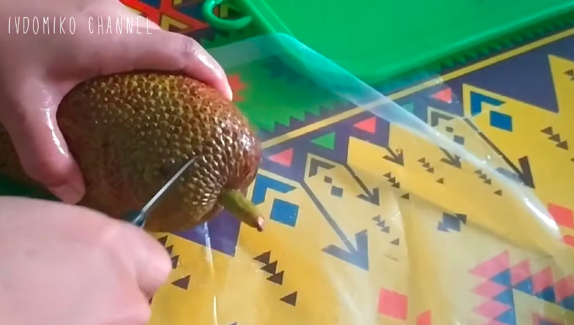 Cara mudah mengupas cempedak agar terbebas dari getah