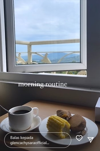 10 Makanan dikonsumsi Glenca Chysara, jaga tubuh fit dan langsing