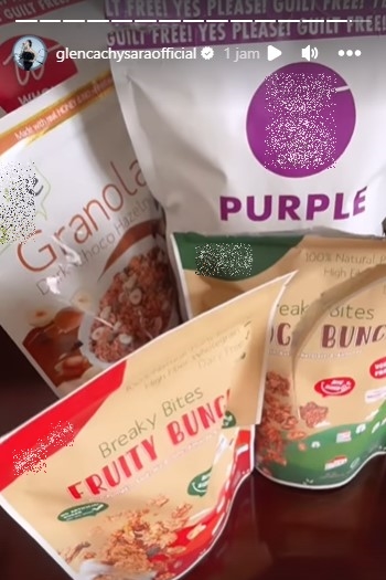 10 Makanan dikonsumsi Glenca Chysara, jaga tubuh fit dan langsing