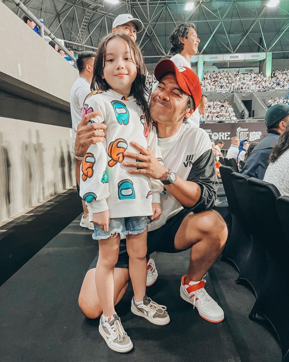 gempi gisel tiba tiba tenis © instagram