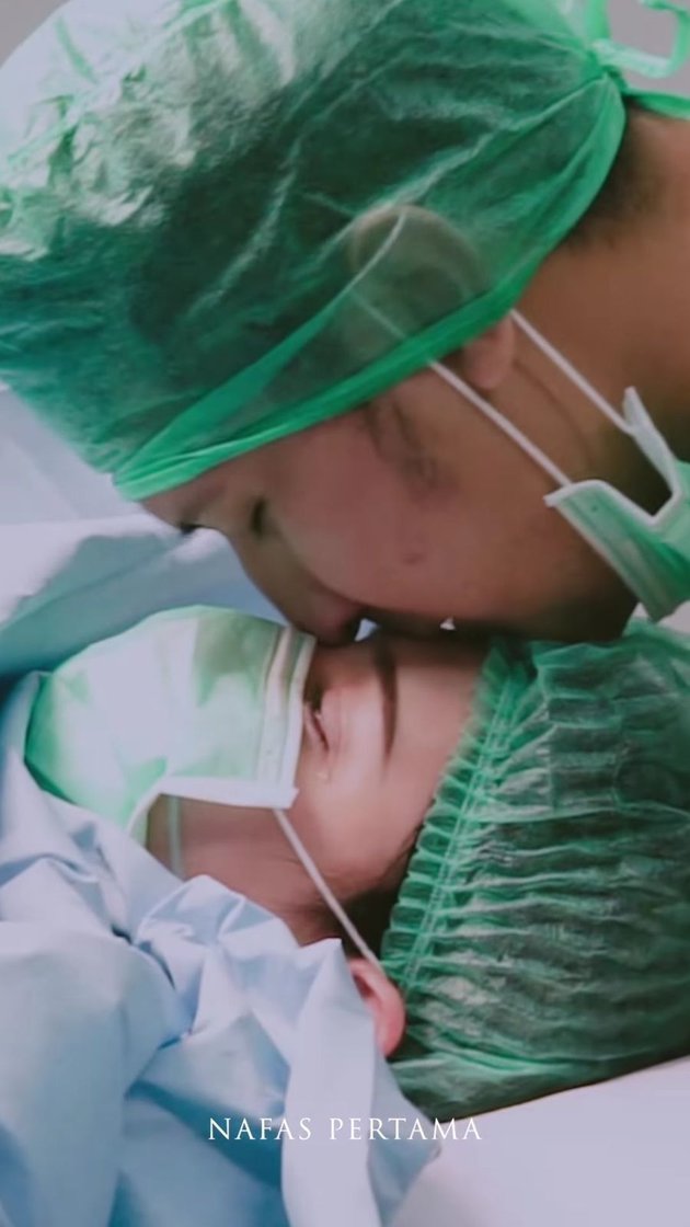 11 Momen Yasmine Ow istri Aditya Zoni lahiran, jalani operasi darurat