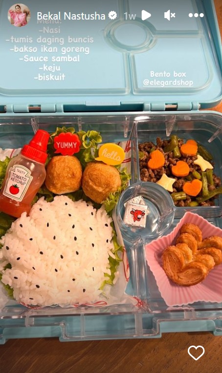 10 Kreasi bekal anak ala Chelsea Olivia, auto bikin lahap makan