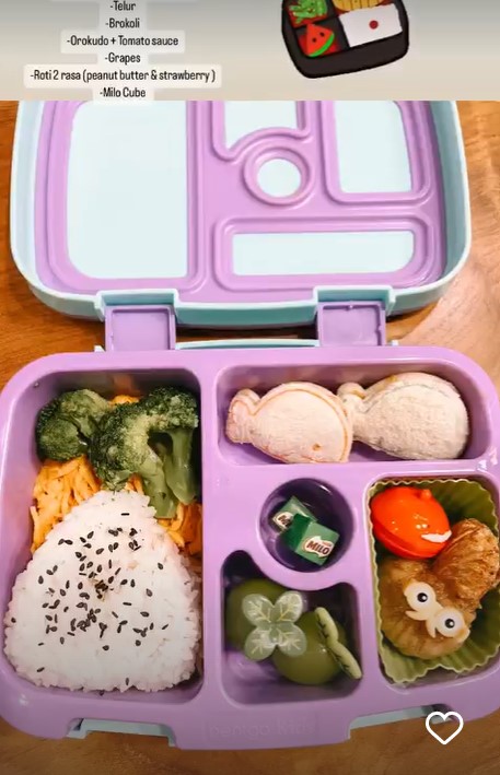 10 Kreasi bekal anak ala Chelsea Olivia, auto bikin lahap makan
