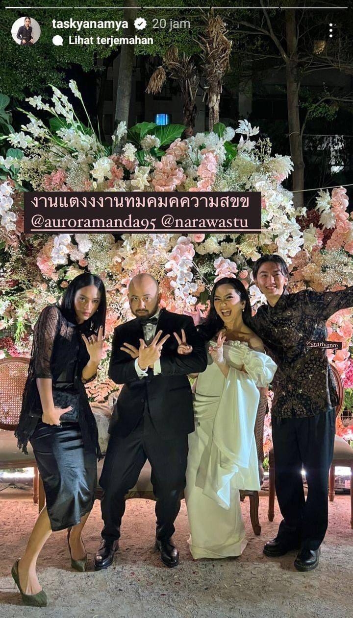 seleb di nikahan rachel amanda © Instagram seleb di nikahan rachel amanda © Instagram