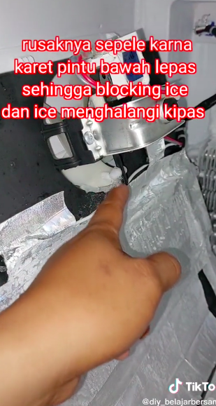 Cara mudah memperbaiki kulkas dua pintu yang tidak dingin