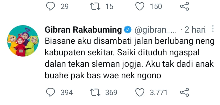 klarifikasi Gibran © 2022 brilio.net