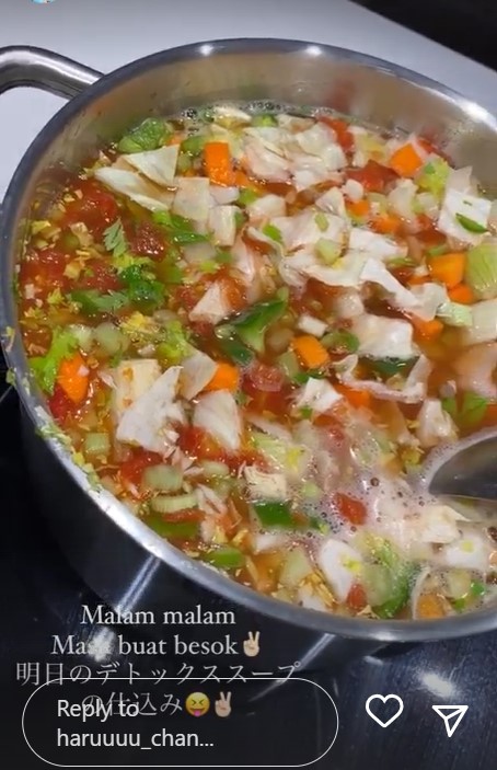 10 Masakan Haruka eks JKT48 ini sederhana dan menggugah selera