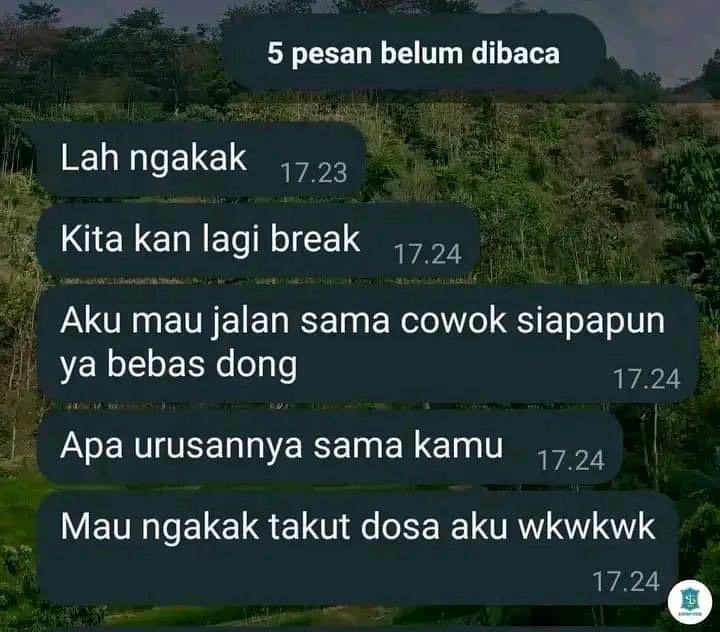 gara-gara posesif malah salah tanya © berbagai sumber