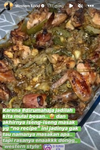 10 Kreasi lauk rumahan ala Asmirandah, lezat dan bumbunya nendang