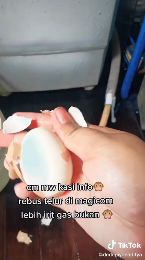 Cara sederhana merebus telur agar hemat gas dan air, praktis ditiru