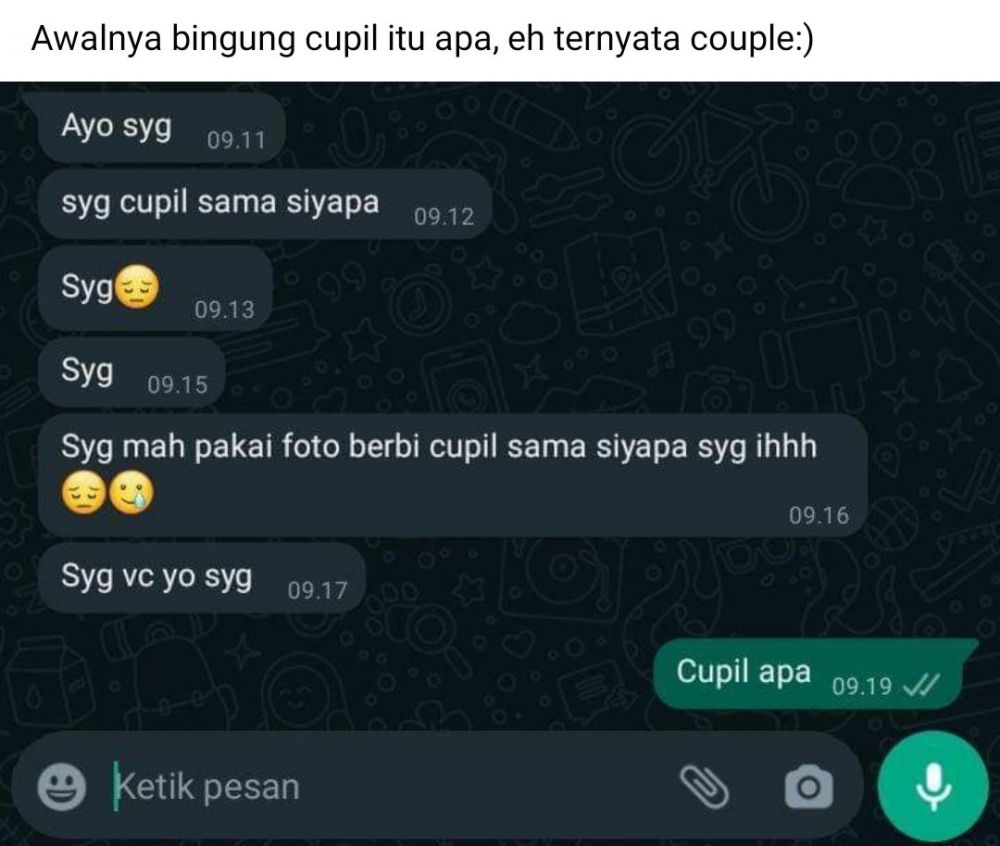 potret kocak orang salah tulis kata dalam bahasa Inggris © berbagai sumber