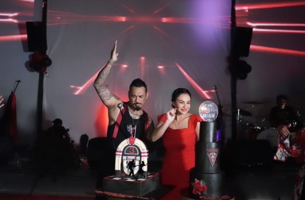 Jerinx & Nora Alexandra rayakan pernikahan Instagram Jerinx & Nora Alexandra rayakan pernikahan Instagram