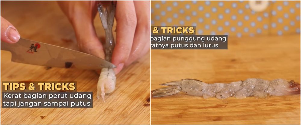 7 Cara chef Devina potong udang untuk berbagai hidangan, mudah ditiru