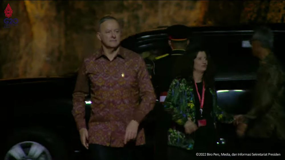 kain nusantara gala dinner G20 Bali © YouTube/Sekretariat Presiden