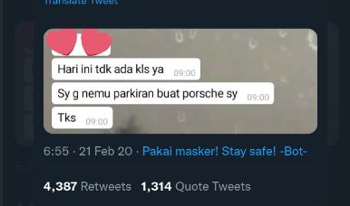 Alasan saat dosen absen ngajar di kelas © 2022 berbagai sumber