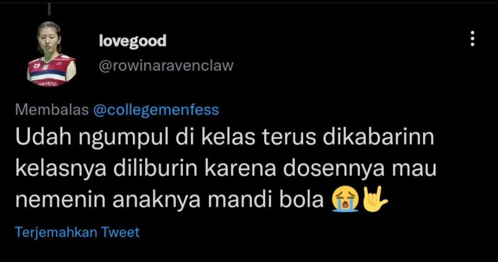 Alasan saat dosen absen ngajar di kelas © 2022 berbagai sumber Alasan saat dosen absen ngajar di kelas © 2022 berbagai sumber