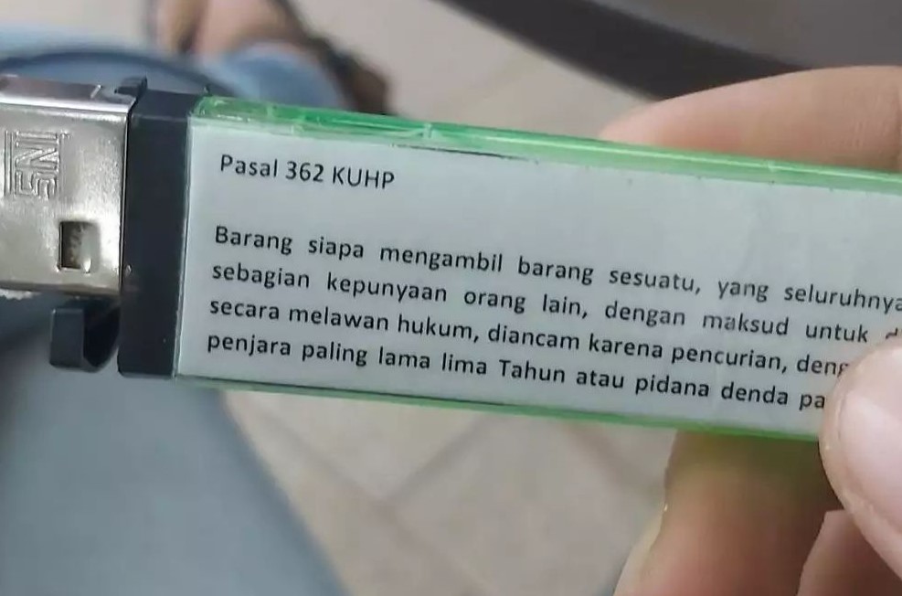 Menjaga barang agar tidak hilang Berbagai sumber