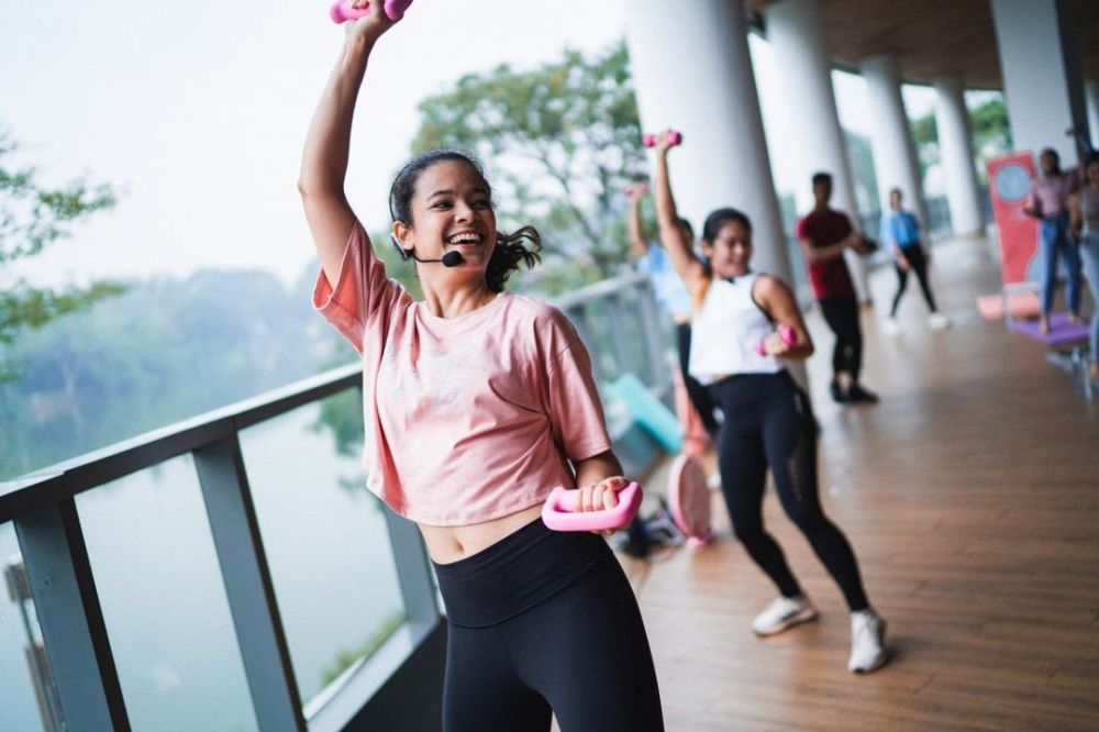 cantika felder instruktur zumba © Instagram/@cantikafelder