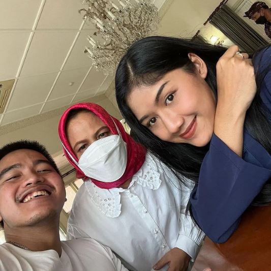 kedekatan Erina Gudono dengan keluarga Kaesang © 2022 brilio.net