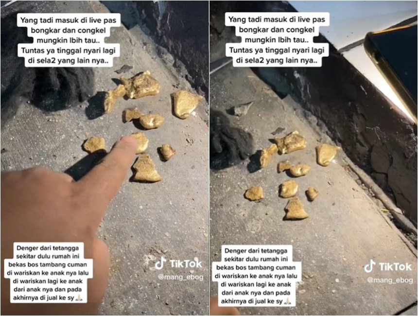 beli rumah tua dapat benda tak terduga © 2022 TikTok