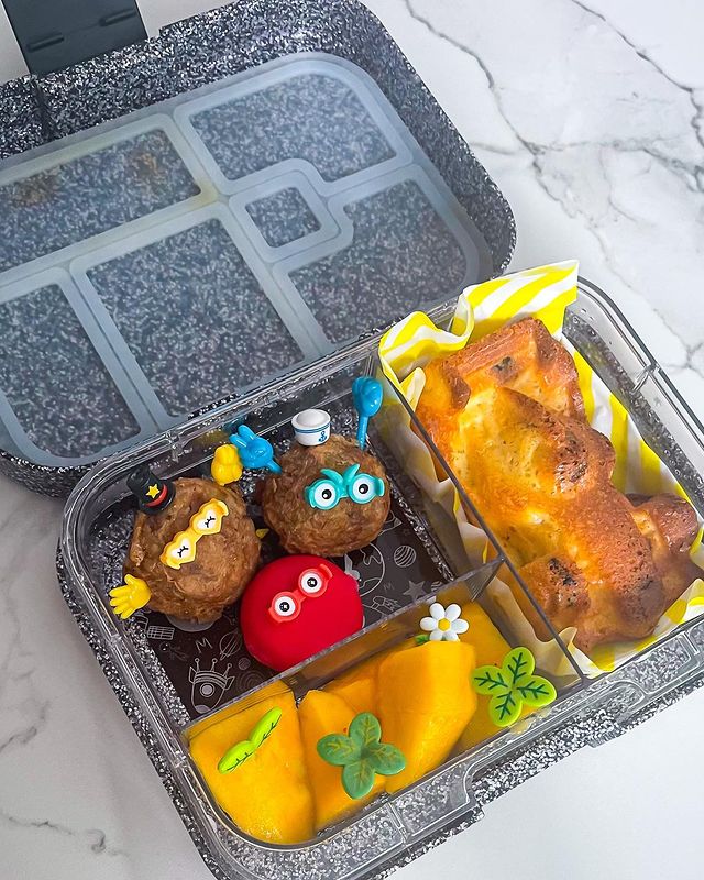 10 Kreasi bekal anak ala Tiara Pangestika, platingnya kece abis