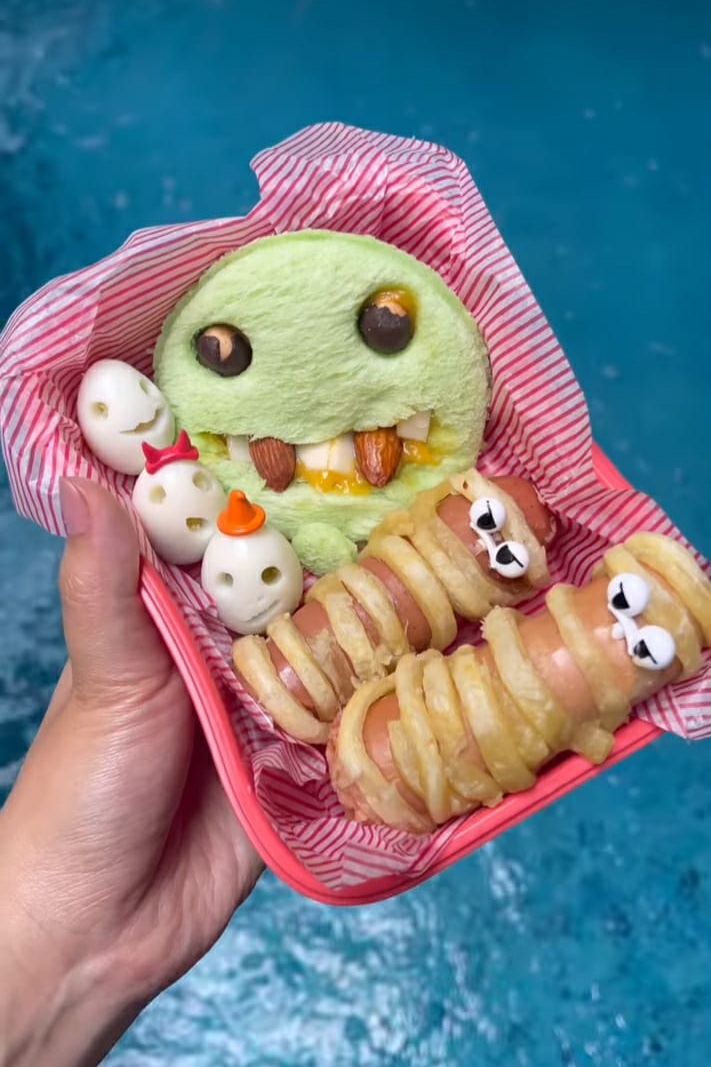 10 Kreasi bekal anak ala Tiara Pangestika, platingnya kece abis