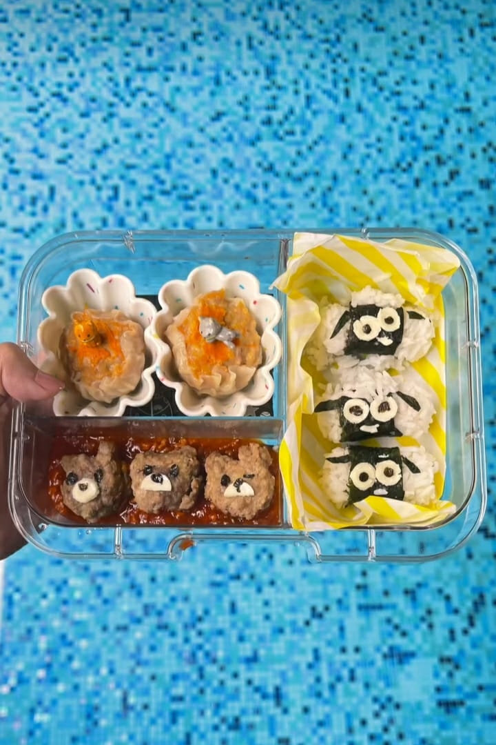 10 Kreasi bekal anak ala Tiara Pangestika, platingnya kece abis