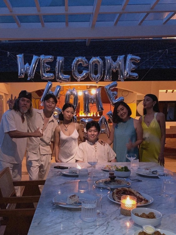 Rich Brian pulang kampung Instagram