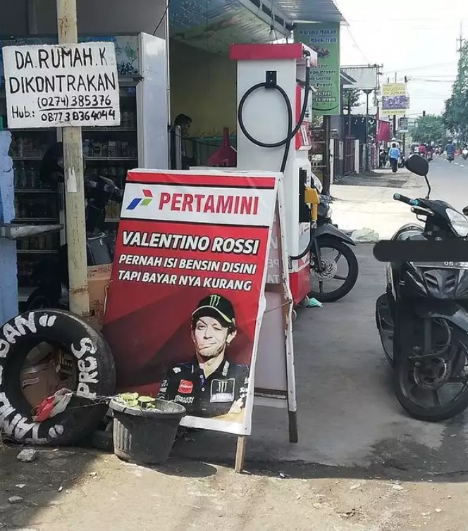 Tulisan di pertamini Berbagai sumber