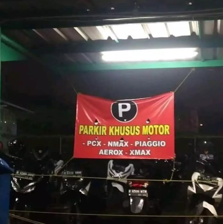 Abaikan larangan parkir Berbagai sumber