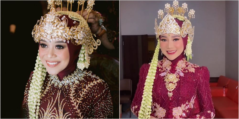 beda kebaya nikah lesty dan ira dahlia © instagram