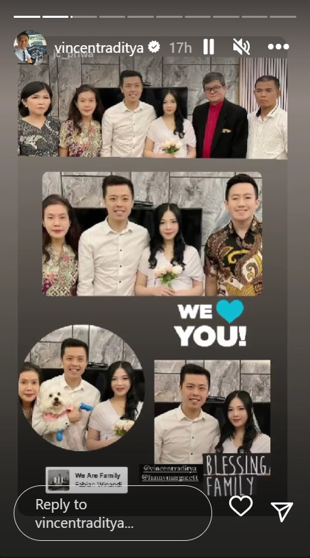 Kapten Vincent menikah © berbagai sumber Kapten Vincent menikah © berbagai sumber