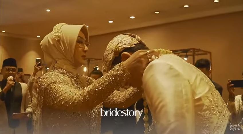 Momen akad nikah Glenca Chysara dan Rendi Jhon © 2022 You Tube 
