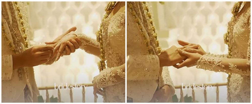 Momen akad nikah Glenca Chysara dan Rendi Jhon © 2022 You Tube 