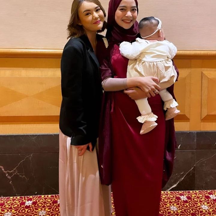 Amanda Manopo bridesmaid Glenca Chysara © berbagai sumber