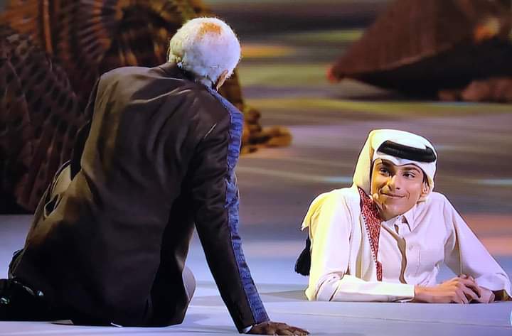 7 Momen kebersamaan Morgan Freeman & Ghanim Al Muftah, tampil memukau