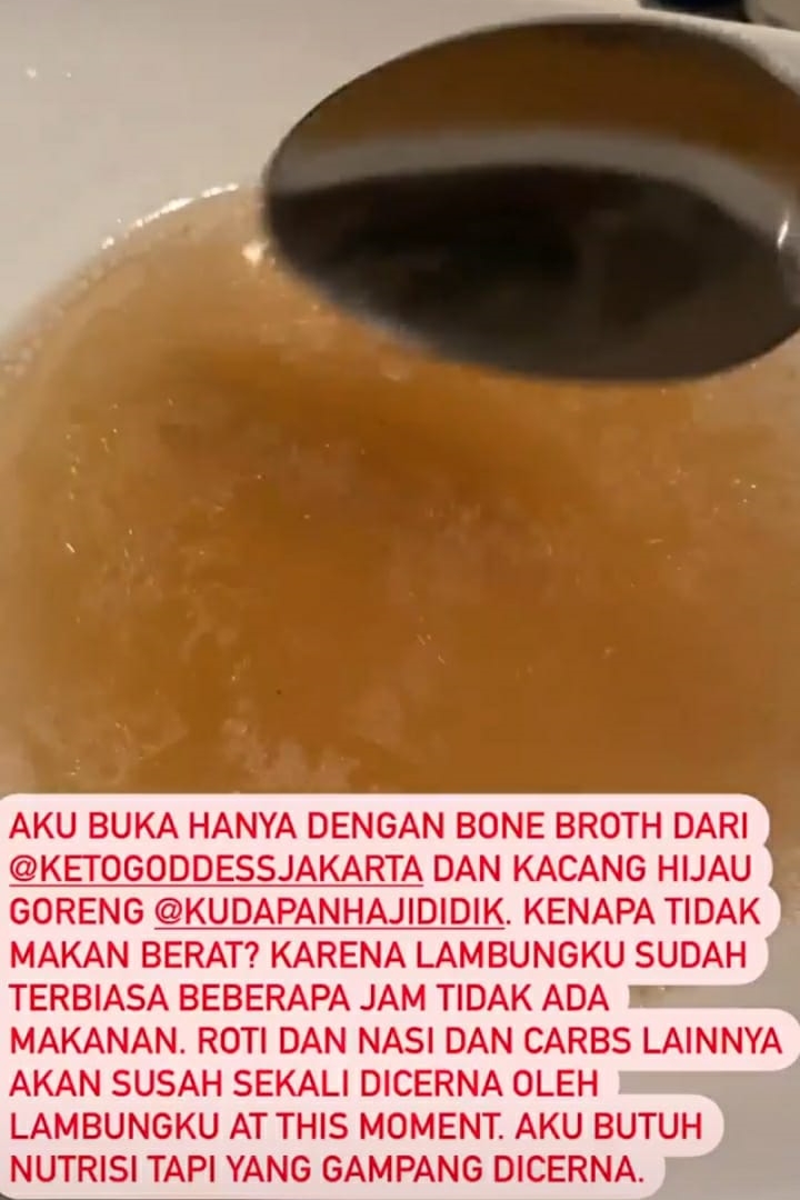 10 Makanan dikonsumsi Kirana Larasati, bikin tubuh tak mudah sakit