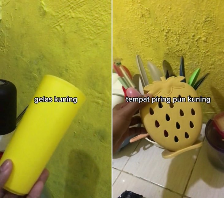 kos serba kuning © TikTok