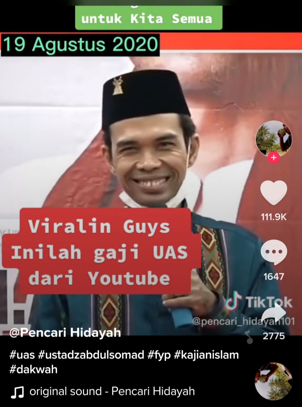 Pendapatan Rp 400 juta UAS © 2022 berbagai sumber Pendapatan Rp 400 juta UAS © 2022 berbagai sumber