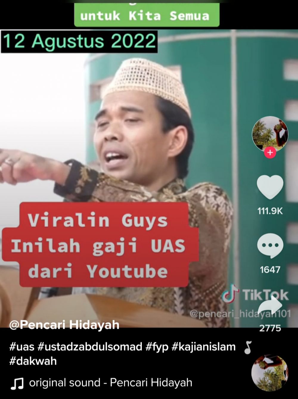 Pendapatan Rp 400 juta UAS © 2022 berbagai sumber Pendapatan Rp 400 juta UAS © 2022 berbagai sumber