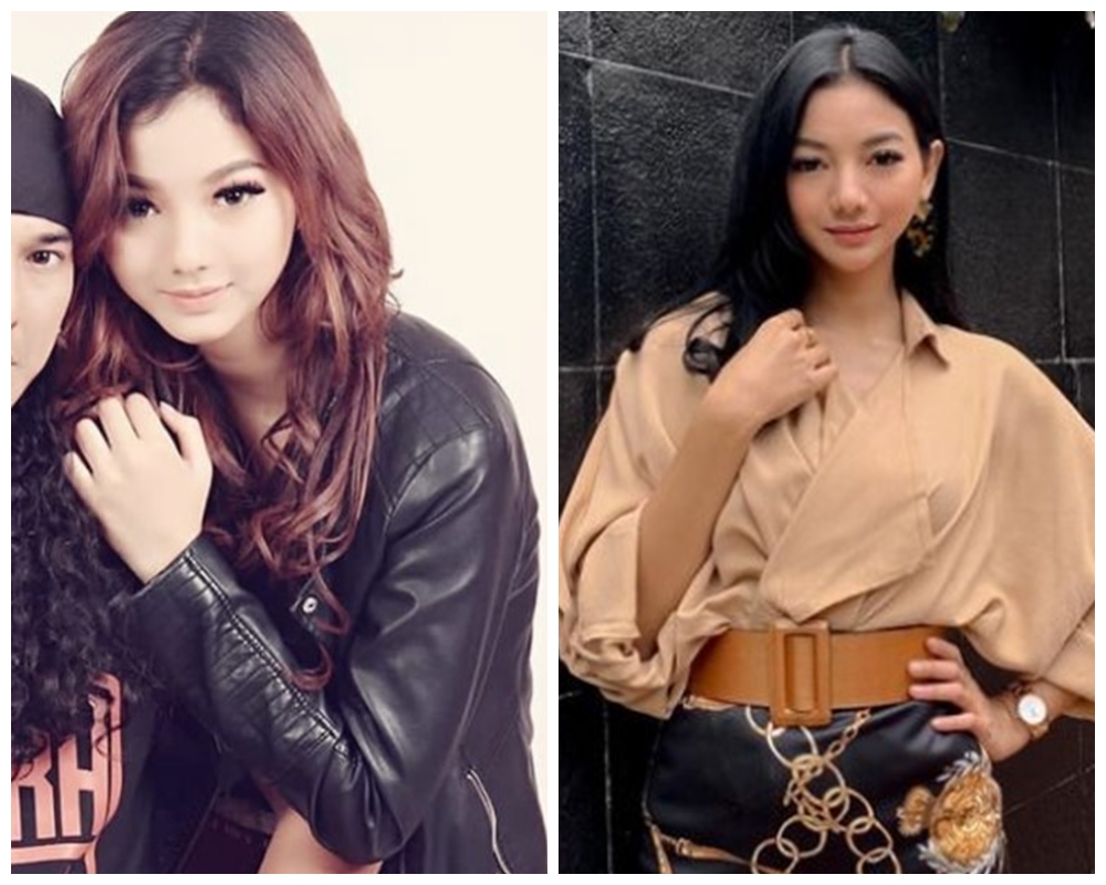 Potret dulu vs kini Glenca Chysara Instagram