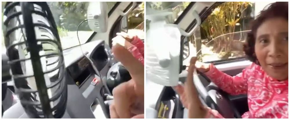 penampakan mobil eks menteri Susi Pudjiastuti © 2022 Instagram 