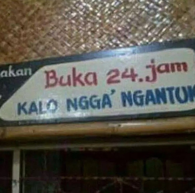 Pedagang nggak niat jualan Berbagai sumber