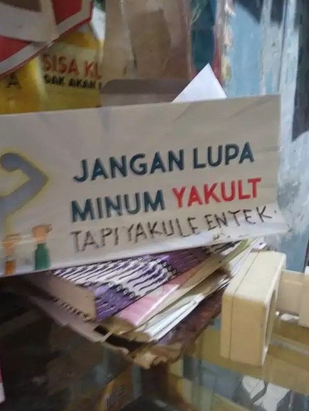 Pedagang nggak niat jualan Berbagai sumber