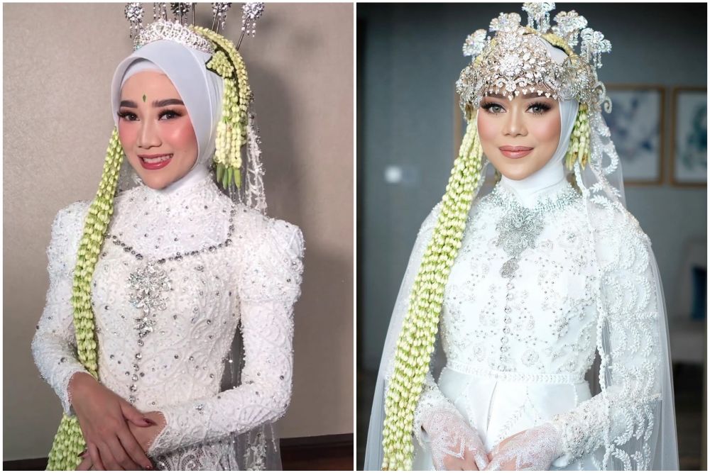 beda lamaran hingga nikahan lesty dan kakak ipar © instagram