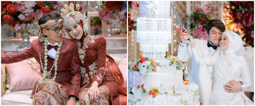 beda lamaran hingga nikahan lesty dan kakak ipar © instagram