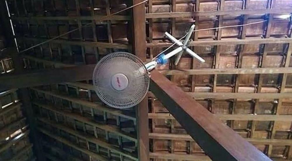 Pasang kipas angin Berbagai sumber